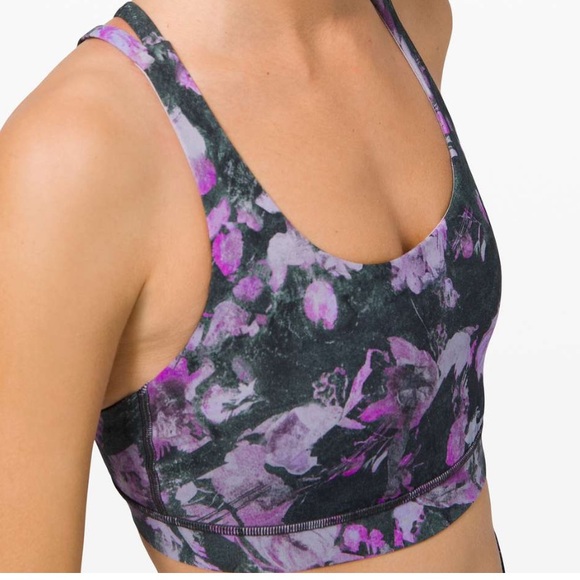 💕LULULEMON ENERGY BRA-FLORAL SHIFT MULTI, 8💕 - Picture 7 of 13